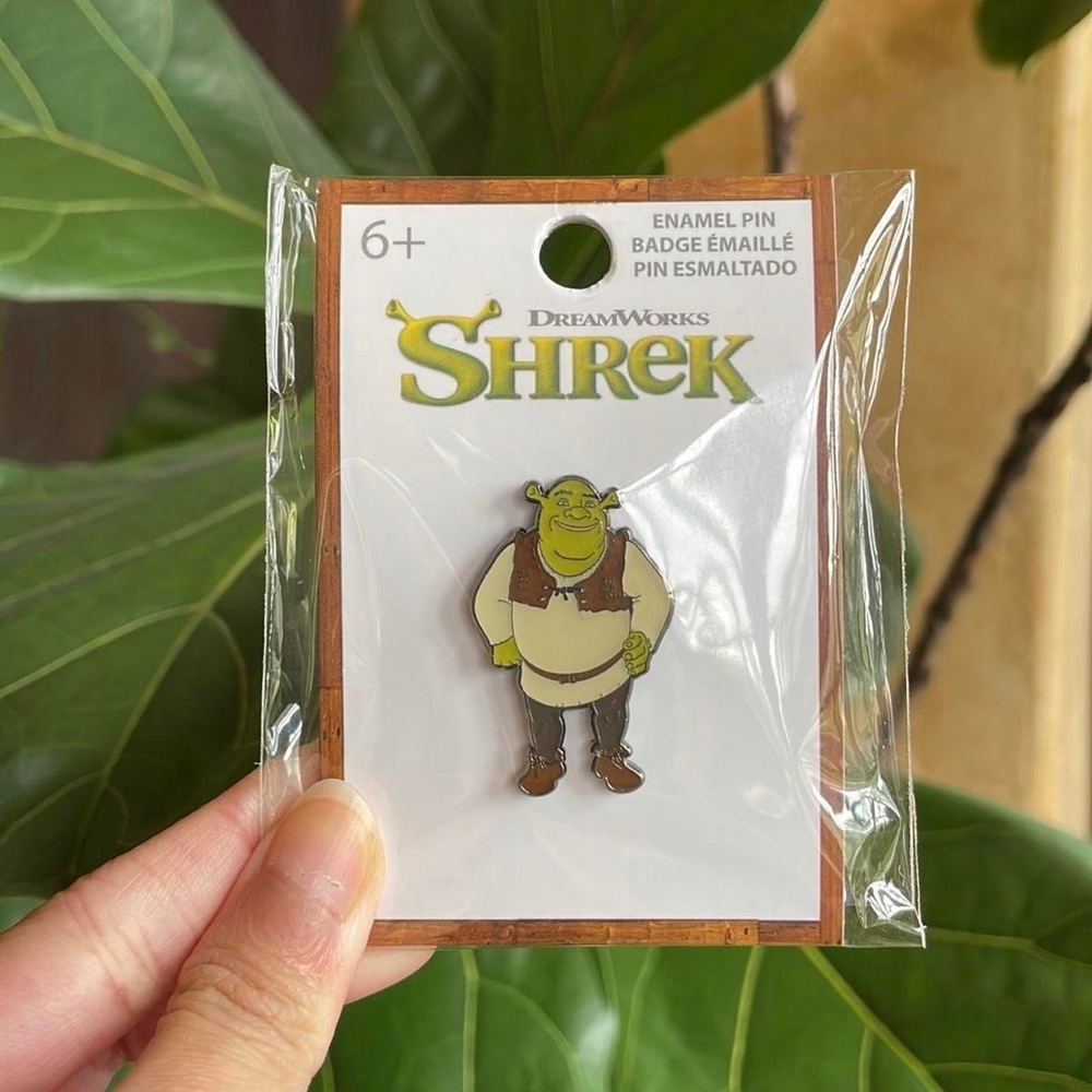 Shrek enamel pin